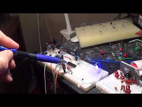SAA1057 Philips PLL IC programmed with Arduino to control VCO FM transmitter frequency.