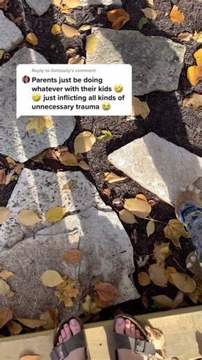 Reply to @ibmslady AND THIS ONE GOES OUT TO ALL THE KARENS, Karen’s karens, the Karen’s karens Karen. #leafpilechallenge #leafpilejump #toddlersoftik