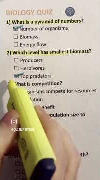 BIOLOGY QUIZ