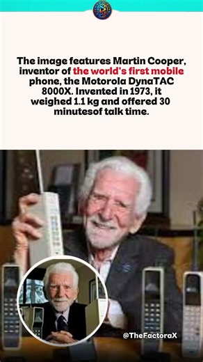 First Mobile Phone Ever Invented! 📱 #Shorts #TechHistory