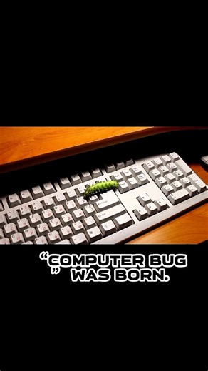 🪲 The First Computer BUG Was REAL 😳💻 #didyouknow #computerfacts #shorts