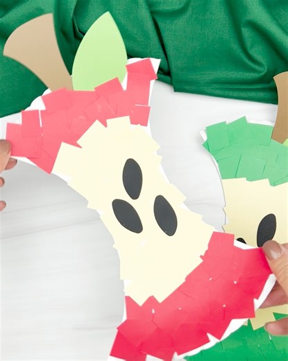 14K views · 52 reactions | A cute and easy apple activity that’s perfect for little hands. Download the PDF  | Simple Everyday Mom | Facebook