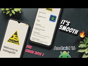 ⚡ Voltage OS Android 16 on Redmi Note 7 🔥 | Full Custom ROM Review 2025 📱| RandomRepairs