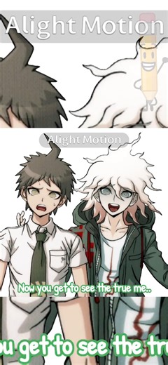 #komahina #nagitokomaedaedit #hajimehinata #danganronpa #danganronpav2 #alightmotion #funny #osc