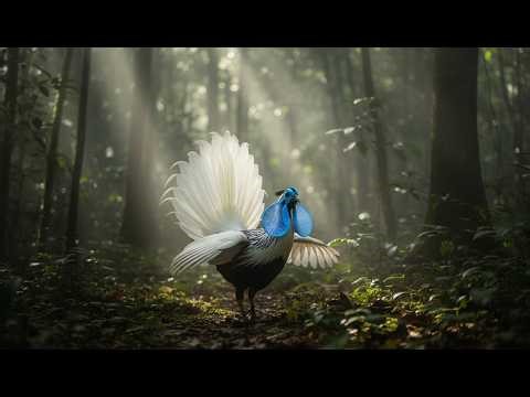 Scientists Baffled: We Caught Borneo's 'Alien' Bird & Its Physics-Defying Mating Dance In True 4K!