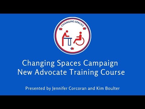Changing Spaces Campaign New Advocate Training, Get Universal Changing Tables Installed in YourTown