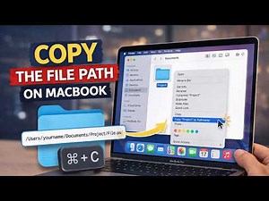 How To Copy The File Path on MacBook