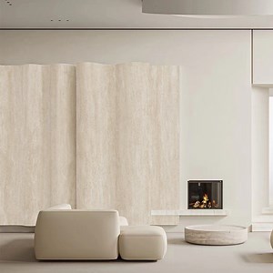 [Hot Item] Natural Stone Sheet Flexible Soft Exterior Wall Tiles Travertine Cladding Stone