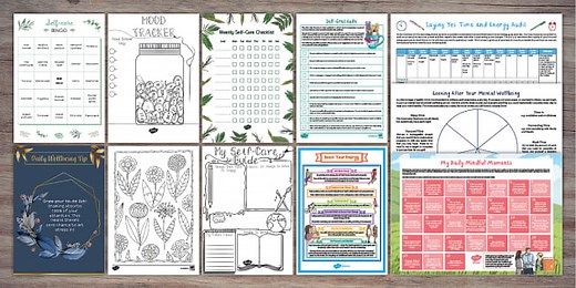 Self-Care Printables Pack