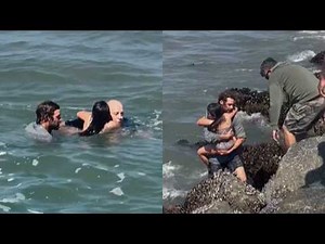 Hero Surf Coach Rescues Father And Daughter Caught In Rip Current