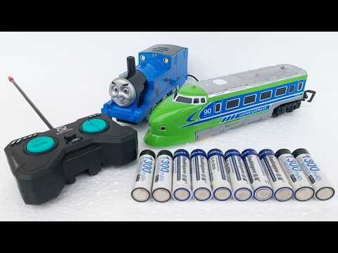 ASMR Train Toys Unboxing Steam Locomotive Thomas & High Speed Train | Super Satisfying No Talking