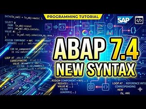 1 Introduction to ABAP 7.4 syntax