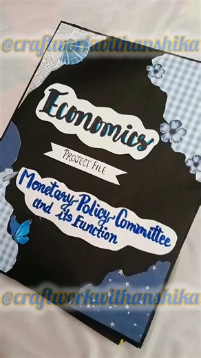 ECONOMICS PROJECT FILE #class12th #economicsproject #file #yt #ytshort #viral #trend #sheets #diy