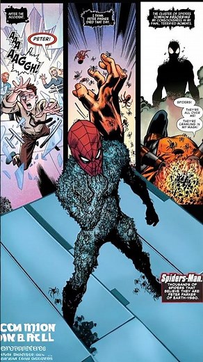 THE SPIDER-MAN MADE OF SPIDERS #SpiderMan #SpiderGeddon #SpiderVerse
