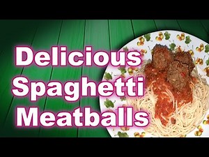 How to Make Spaghetti Meatballs Easy Recipe