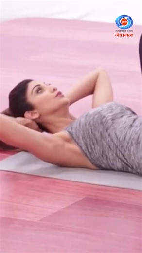 764K views · 10K reactions | The best way to fight stress and attain a fit body and mind is undeniably Yoga. Watch 'Yoga and Fitness' ft. Actress Shilpa Shetty Kundra every day 7:00 AM and repeat telecast at 11: 30 PM on DD National for detailed tips. #Yoga | #YogaPractice | #Fitness | #Yoga | #Health | #Motivation | #ddnational | Doordarshan National (DD1) | Facebook