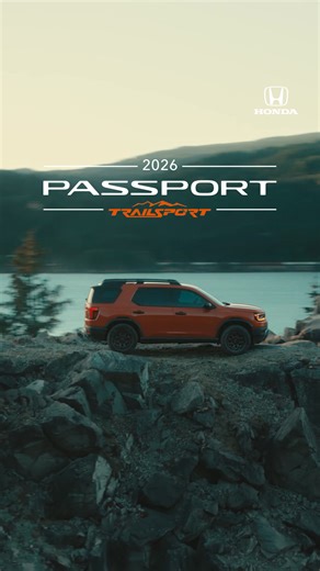 10K views · 18 reactions | Whatever challenge you dream up next, our most rugged SUV is ready for it. Meet the all-new 2026 Passport TrailSport. | Honda | Facebook