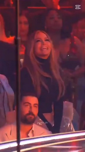 Jennifer Lopez Dances to Benson Boone's Grammy Performance