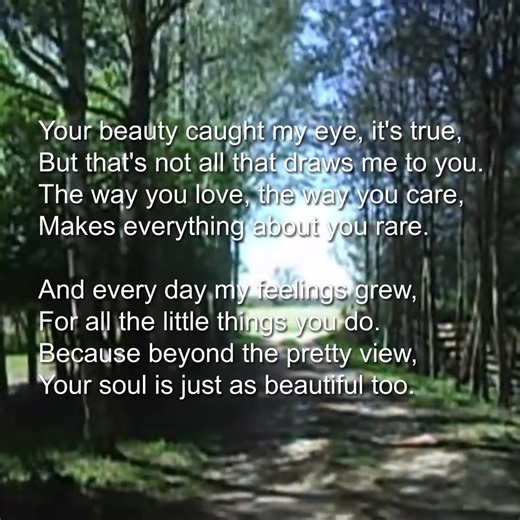Your Soul Is As Attractive As You — Poem About Inner Beauty