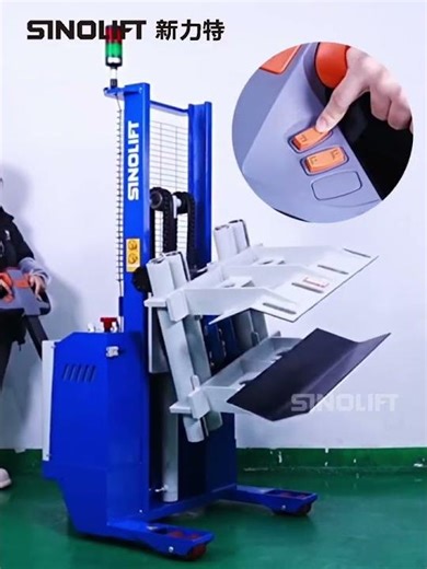Introducing Our Latest Model: The Full Electric Clamp Roll Lifter