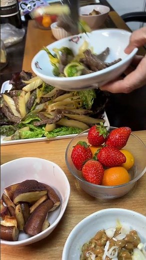 中華風牛肉セロリ炒め🥩dinner 2026-3-24