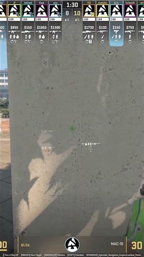 OVERPASS MID FLASH THROWN FROM B IN CS2