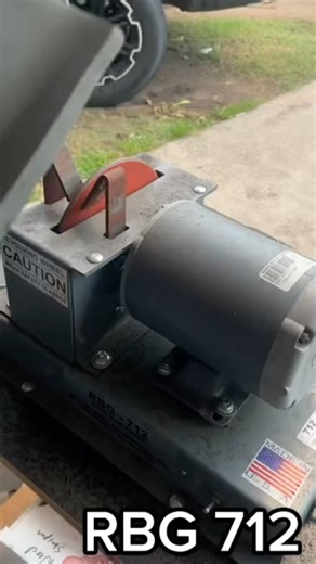 Can The RBG 712 Sharpen Chipped Mower Blades #growitwemowit #growitwemowit | Grow It We Mow It LLC