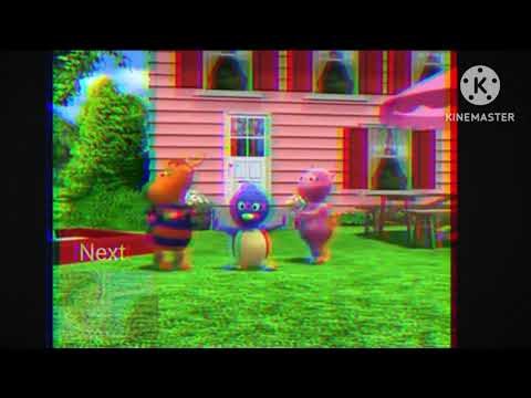The Backyardigans snack time Ending credits. On Playhouse Disney