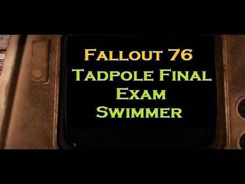 Fallout 76 - Tadpole Final Exam: Swimmer (at Camp Lewis)