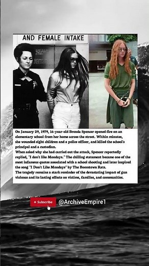 "I Don't Like Mondays" — The Chilling Story of Brenda Spencer 🏫🔫 | True Crime Case