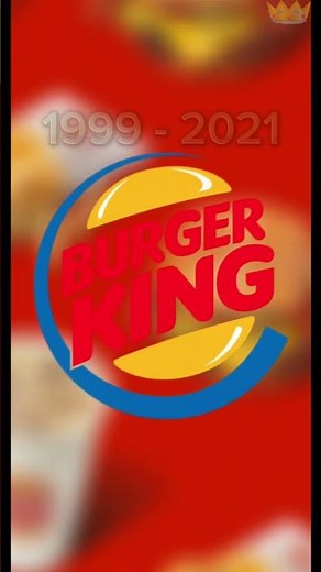 Evolution Of Burger King Logo 1953 - 2025 #evolution #burgerking #food