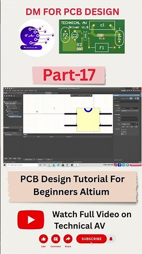 Altium Designer Tutorial Schematic Symbol #pcbdesign #pcbmanufacturing #circuitdesign