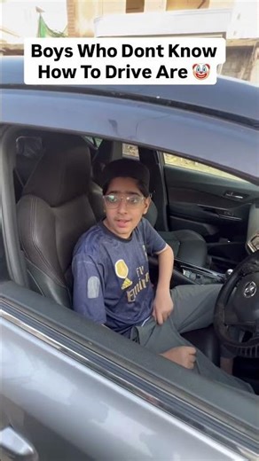 Jo Boys Drive Karna Nahi Jaante 🤡 | Boys Who Can’t Drive 😂🔥 #comedy #funny #shorts