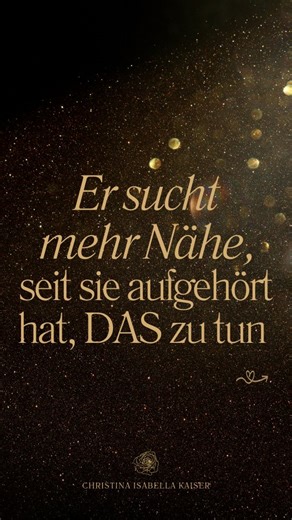 🤦🏼‍♀️99 % von euch machen das falsch⤵️ 🥀Tief in dir spürst du – da ist etwas zwischen euch! Aber jedes Mal, wenn weniger von ihm kommt, fängst du an, zu zweifeln, ob er es noch will. ❌ So geht es vielen Frauen. Sie lassen sich unbewusst von dem "verletzen Mädchen" steuern, das sie mal waren und reagieren aus der Frequenz der Angst, ihn zu verlieren! Weil sie diese Erfahrung schon erlebt haben, projizieren sie das alte Muster auf IHN! 👑ABER Queen: Du bist jetzt erwachsen! Du darfst (wie meine