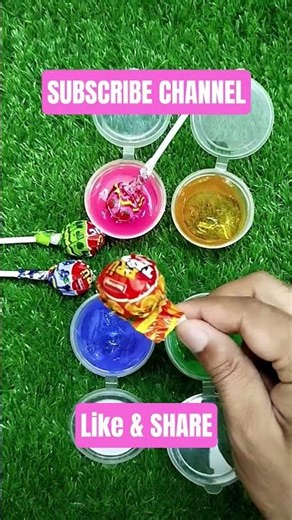 Lollipop and Slime Color Matching Challenge 🍬🔥 | ASMR Satisfying #asmr #satisfying
