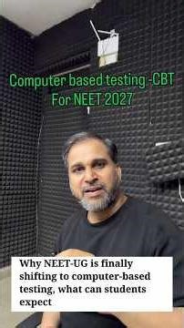 Computer Based Testing CBT For NEET 2027 #neet2027 #ytshorts #neet #sankalpneet #tarunsir