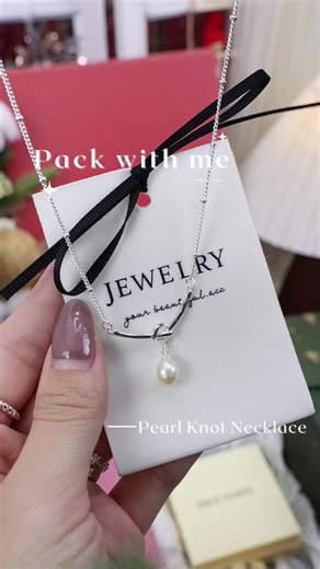 Elegant Jewelry Order Packing Process