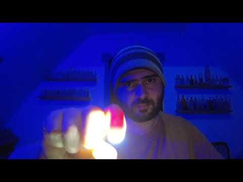 ASMR bright flashlight triggers for sleep no talking