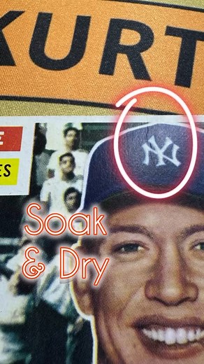 2.6K views · 39 reactions | 1956 Topps Mickey Mantle After soaking a...