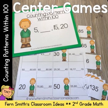 Counting Patterns Within 100 Center Games for Second Grade