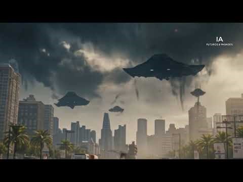 Cómo sería el mundo si nos colonizaran los Alienigenas. #viralvideo #invasionextraterrestre