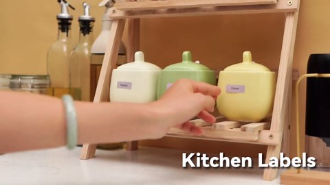 Label Maker Tape NIIMBOT D11 6 Rolls Adapted Cable Label Print Paper Standard Laminated Office Labeling Tape Replacement for D11 Handheld Label Machine Oil Proof Waterproof Tearproof (12 * 40WHITE)