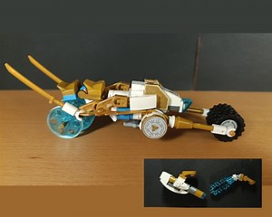 LEGO MOC-225139 Cybertronian motorcycle (alt mode for my Transformers character) (Other 2025)