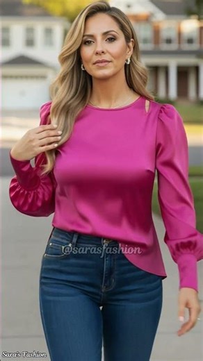 How to Style a BOLD Satin Blouse Effortlessly