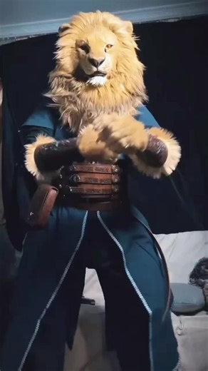 Furry Lion Warrior Cosplay Showcase