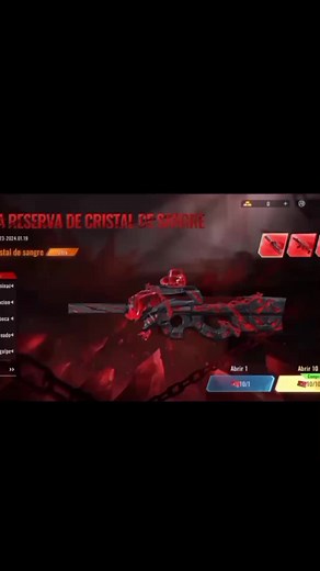 Consigue la P90 Cristal de Sangre en Blood Strike