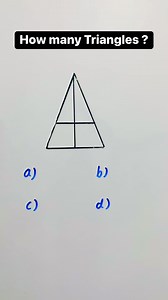 🤔HOW MANY TRIANGLES ARE THERE ? #maths #viral #triangle #braintest #brainpuzzle #mathpuzzle #mathstricks #IQTest #IQquestions #brainbooster #mathchallenge #brainchallenge #braintest #brainquiz #IQTest #Brainiqtest #mathchallenge #reels #mathquiz #brainquiz #maths #mathematics #mathstutor #mathskills #mathtricks #fbreels #viralreels #trendingreels #brainteasers #mathhack #mathpuzzle #brainpuzzle #brainpower #mathproblems #IQTest #iqchallenge #explorepage #mathrules #viral | AITA Stories