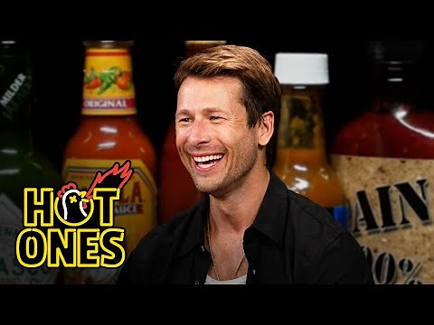 Glen Powell Needs a Wingman While Eating Spicy Wings | Hot Ones