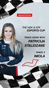 156K views · 10K reactions | We're in full action!  The NGK & NTK Esports Cup takes us to the Imola Circuit in Italy next. @patricijastalidzane shows you again how the ropes are tied.  https://www.youtube.com/watch?v=1Nh7wDfKuC0 | NGK NTK | Facebook