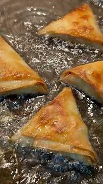 Chamuças de carne #moçambicana na cozinha